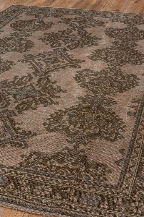 Antique Oushak Area Rug (7' x 10')